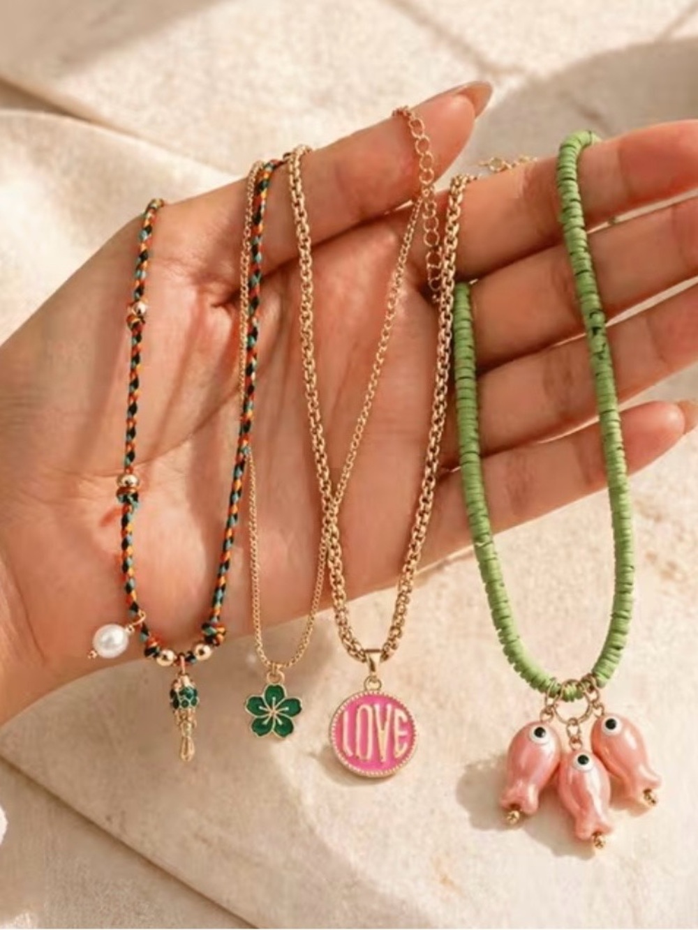 Mixed Layered Necklace-